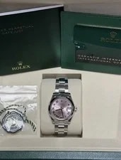 Rolex — Rolex Datejust 31mm Pink Dial Roman Numerals Steel Bracelet Full SET. 4/15/26 — Watch — resale