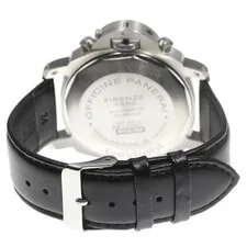 Panerai Luminor Daylight PAM00356 43mm SS Black Dial Automatic Chronograph #C220 3