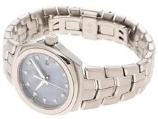 TAG Heuer Link WBC1318.BA0600 Stainless Steel 30mm Blue Dial Quartz #DW1810 3