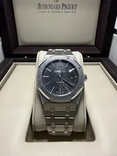 Audemars Piguet — 2015 Audemars Piguet Royal Oak 15400ST Full SET! Full Links! — Watch — resale