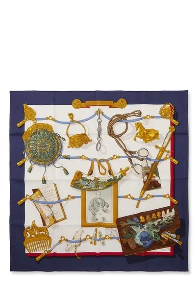 Hermès — & 'Memoire d'Hermes' Scarf 90 — Accessory — resale
