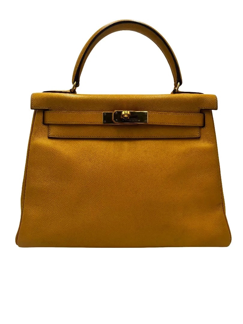 Hermès — Hermes Kelly 32 Graine Couchevel — Handbag — resale