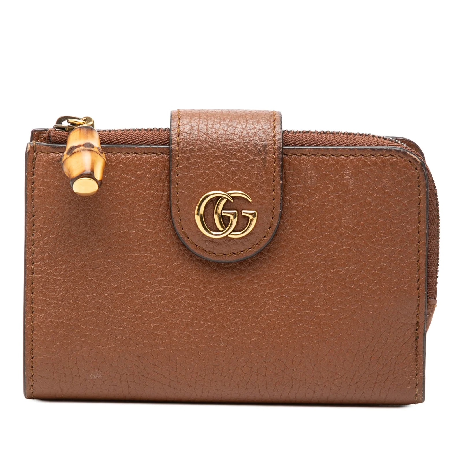 Gucci — GG Marmont Bamboo Bifold Wallet — Handbag — resale