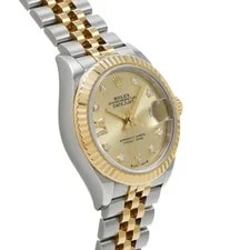 Rolex Datejust 279173G 28mm Stainless Steel Champagne #WW833 3