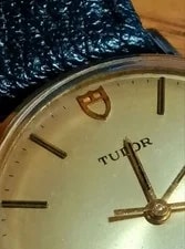 Tudor Shield Logo Gold Manual Wind , Overhauled, Working Condition From Jap 3