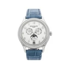 Patek Philippe — Patek Philippe Complications Annual Calendar Moon Phases Diamond 4947G-010 — Watch — resale