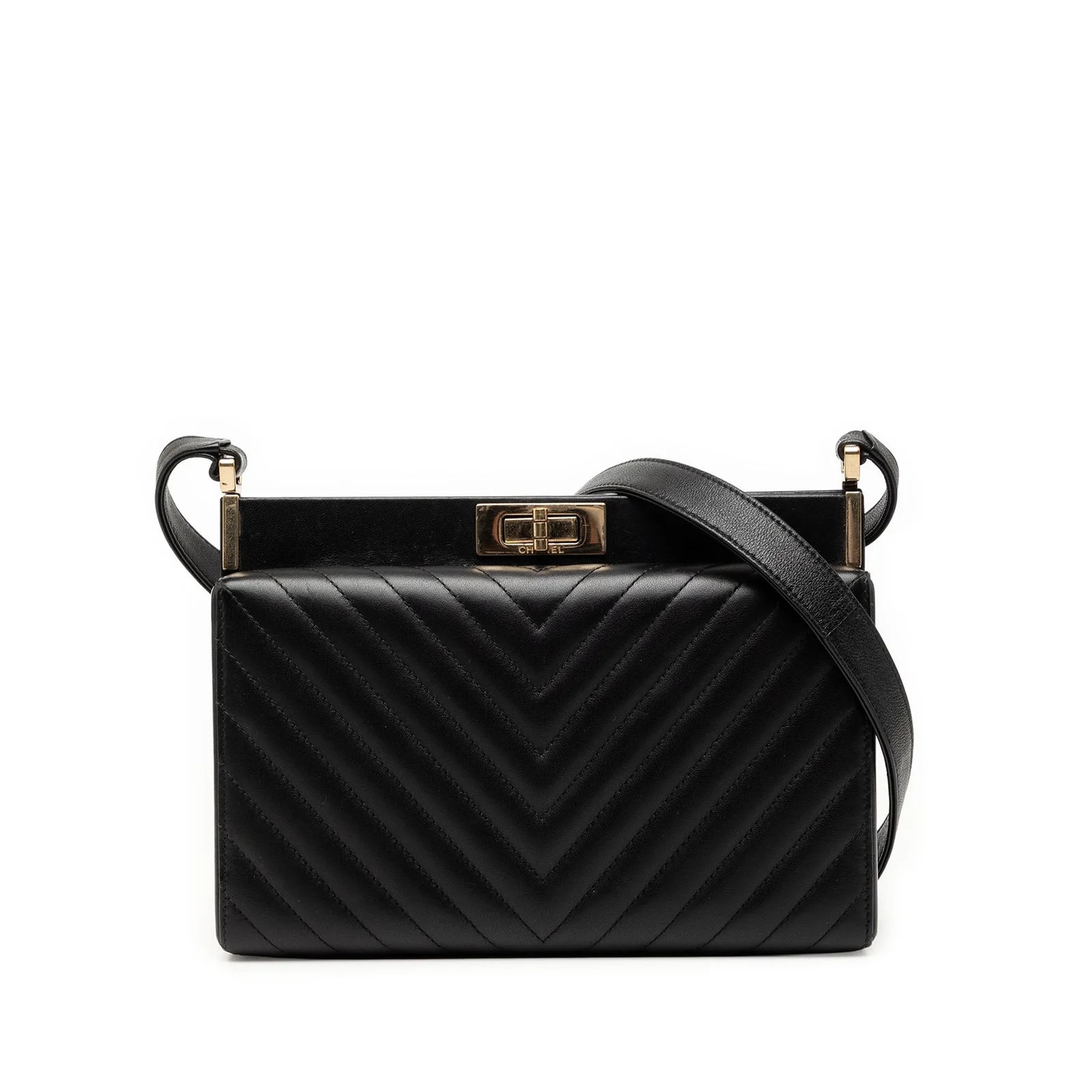 Chanel — Chevron Reissue 2.55 Frame Crossbody — Handbag — resale