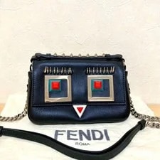 Fendi — Fendi Double Micro Baguette Hypnoteyes — Handbag — resale