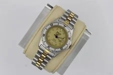 Pre TAG Heuer 974.015 2000 Series Professional Quartz Silver Gold 2