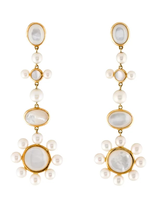 Ippolita — 18K & Mother of Pearl Drop — Jewelry — resale