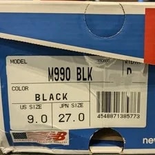 9.0US New Balance M990 With Box 2