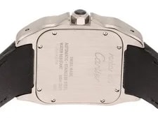 Cartier W20073X8 Santos 100 LMWatches Silver Dial Steel 【472】 4