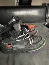 Off-White Air Force 1 Mid , Size 9.5 ‘Air’ 3