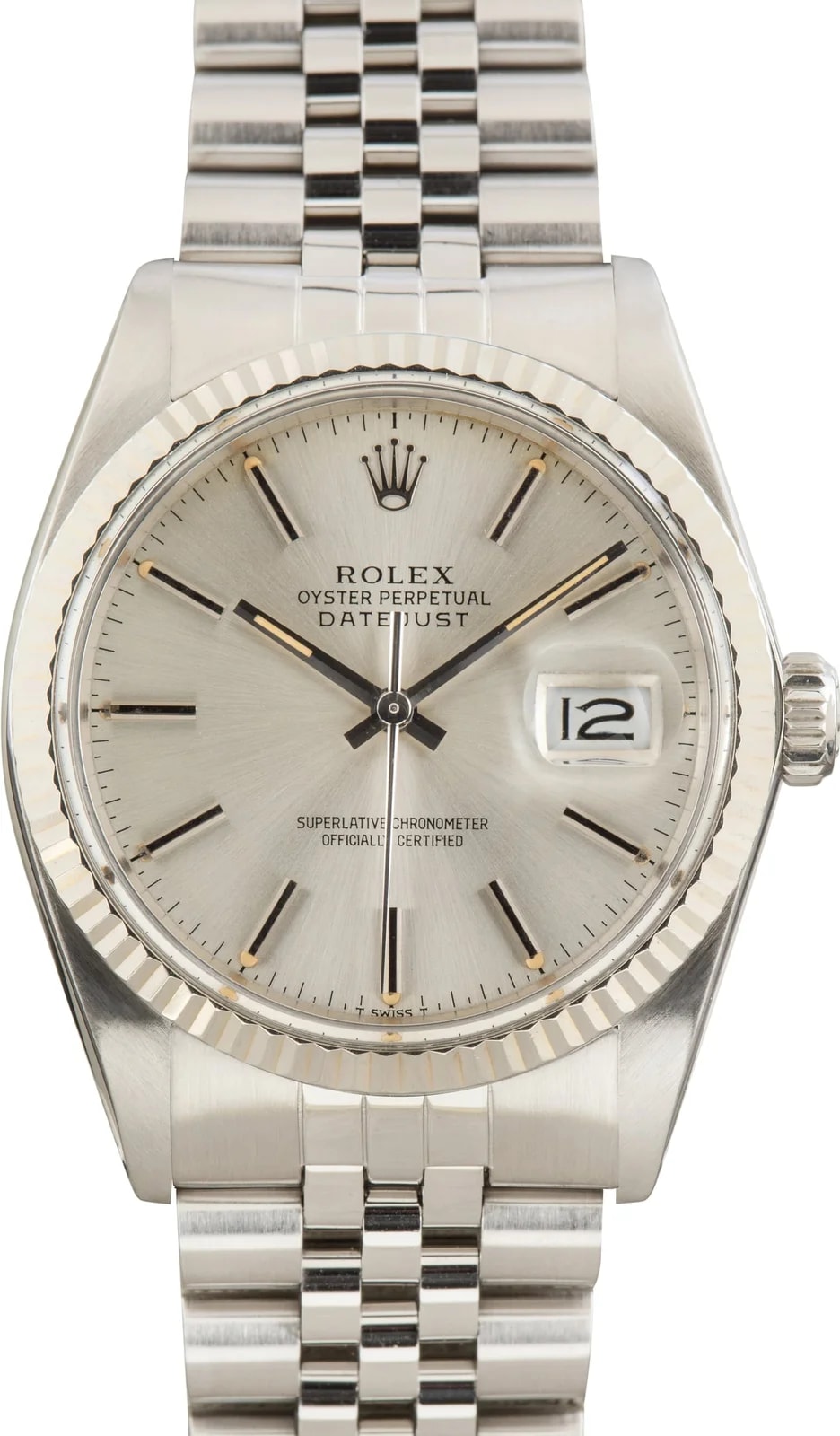 Rolex Datejust 36 Stainless Steel Ref 16014 Silver Dial 2