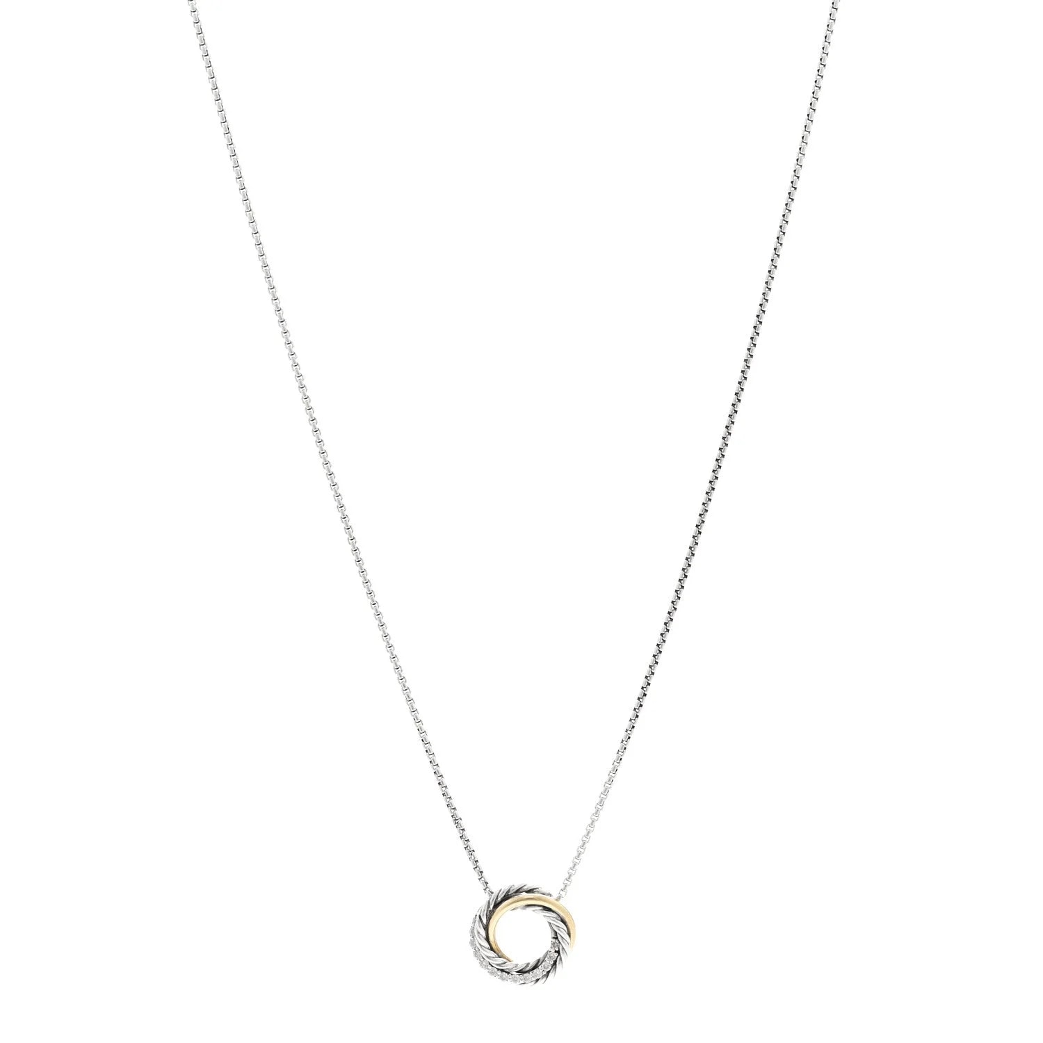 David Yurman — 18K Yellow Gold 14.5mm Crossover — Jewelry — resale