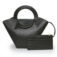 Bottega Veneta — Exhibit Bottega Veneta 658516 Doll Croco Har — Handbag — resale