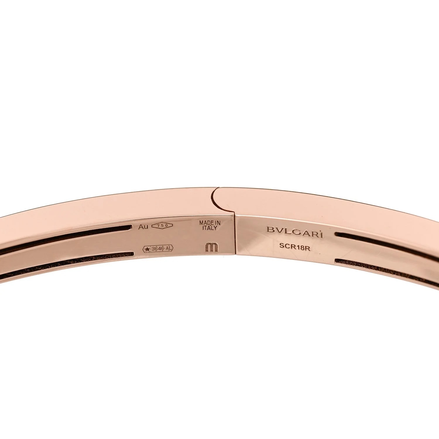 18K Rose Gold Mother of Pearl Carnelian Divas Dream Cuff M 4