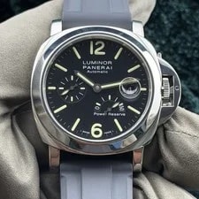 Panerai Luminor Power Reserve Automatic 44mm Black Dial Stainless Steel PAM01090 2