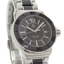 TAG Heuer Formula 1 WAH1210.BA0859 SS Black Silver Black Dial Quartz 4