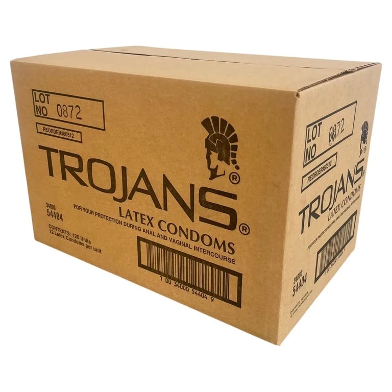 Adam Rolston — 'Trojans Box' Condom Box Sculpture By Adam Rolston, 1990s USA — decorative_object — resale