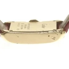 Cartier Tank Anglaise SM W5310028 23mm YG Silver Dial Quartz #C2687 3