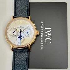 IWC Portofino Perpetual Calendar 40mm 18k Rose Gold Auto IW344602 3