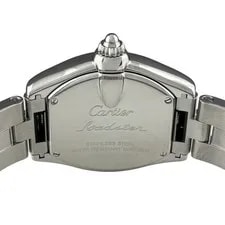 Cartier Roadster SM W62017V3 SS Quartz Pink From Japan 4