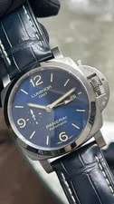 Panerai — Panerai Luminor 1950 GMT PAM01033 Blue Dial Auto 44mm 2022 Box Papers — Watch — resale