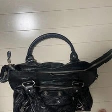 Balenciaga Giant City 2Way w/Mirror Strap Auth FS 2
