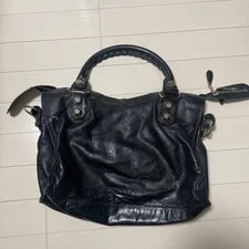 Balenciaga Giant City 2Way w/Mirror Strap Auth FS 3