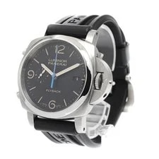 Officine Panerai Luminor Chrono Flyback PAM00524 44mm SS Black #C2338 2