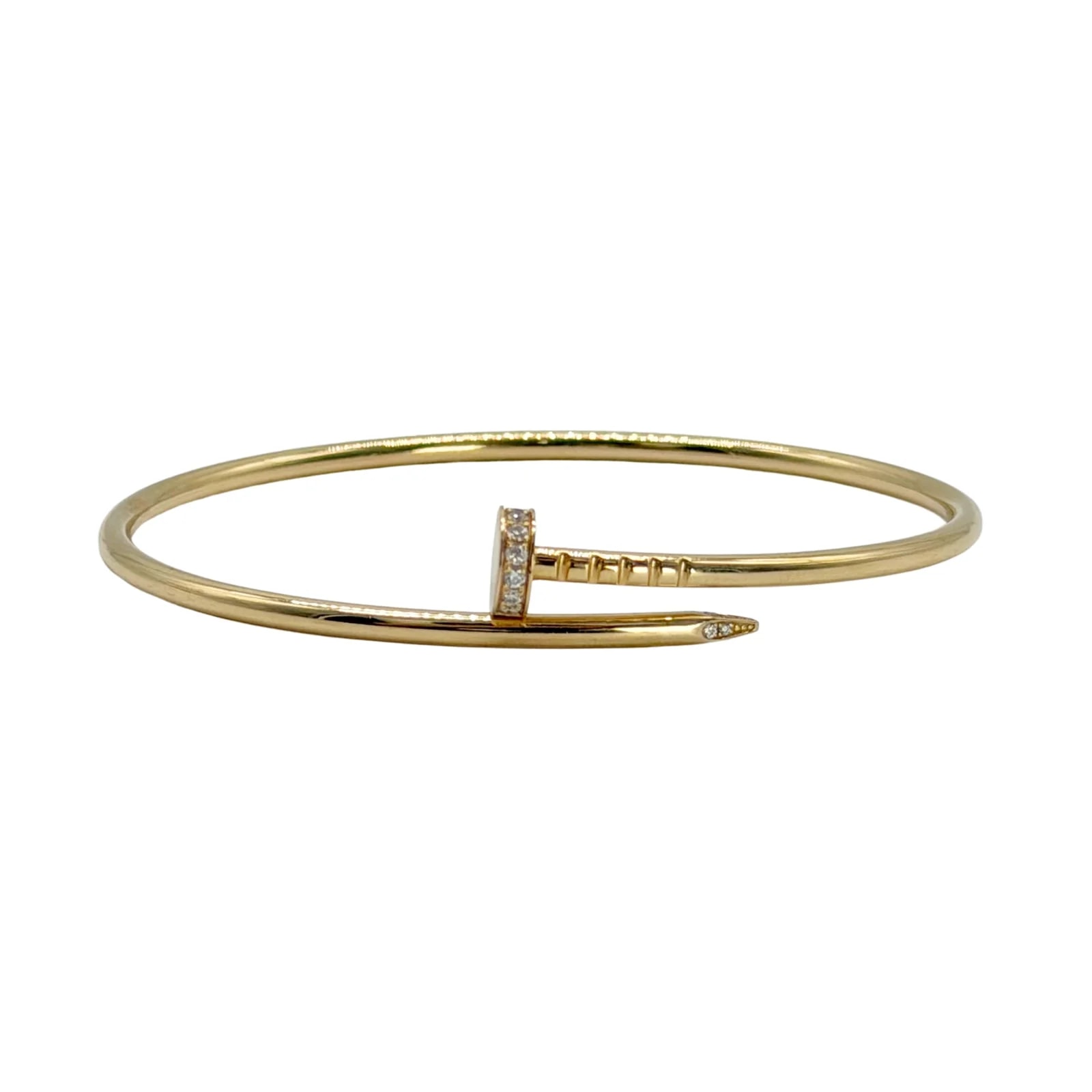 Cartier — Cartier Juste Un Clou With Diamonds, Small Model — Jewelry — resale