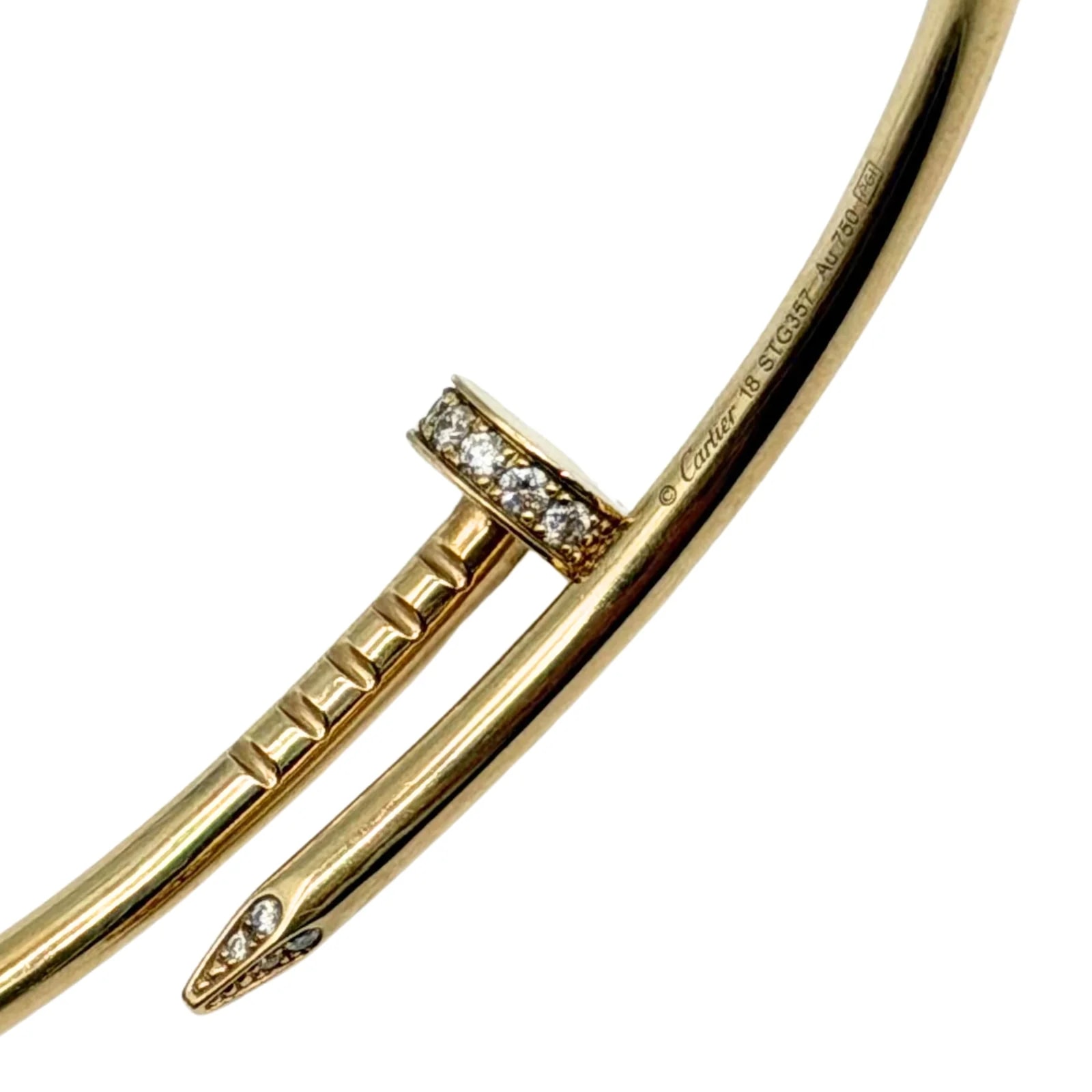 Cartier Juste Un Clou With Diamonds, Small Model 3