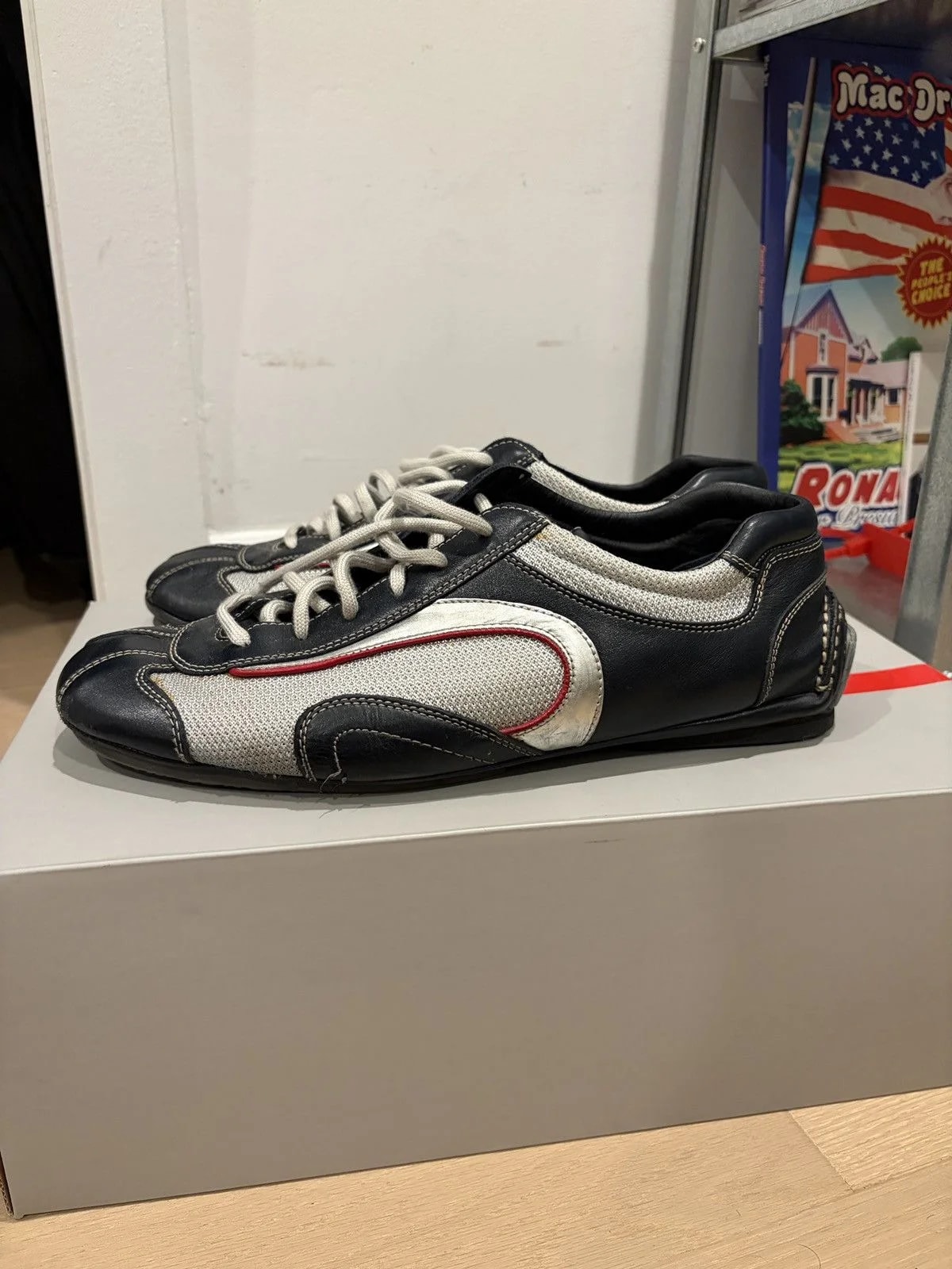 Prada — Prada Montecarlo /Metallic — Sneaker — resale
