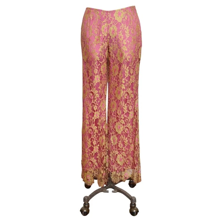 Maria Grachvogel 2000’s and Lace Trousers - Low Rise Flared Pants — Clothing — resale