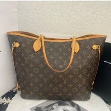Louis Vuitton — Authentic Louis Vuitton Neverfull , Vegetable Tanned — Handbag — resale