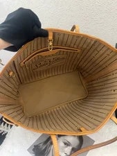 Authentic Louis Vuitton Neverfull , Vegetable Tanned 3