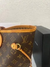 Authentic Louis Vuitton Neverfull , Vegetable Tanned 4