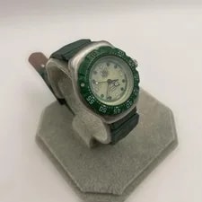 TAG Heuer Formula 1 Quartz 372.508 Day-Date Green Dial 28mm From Japan 2