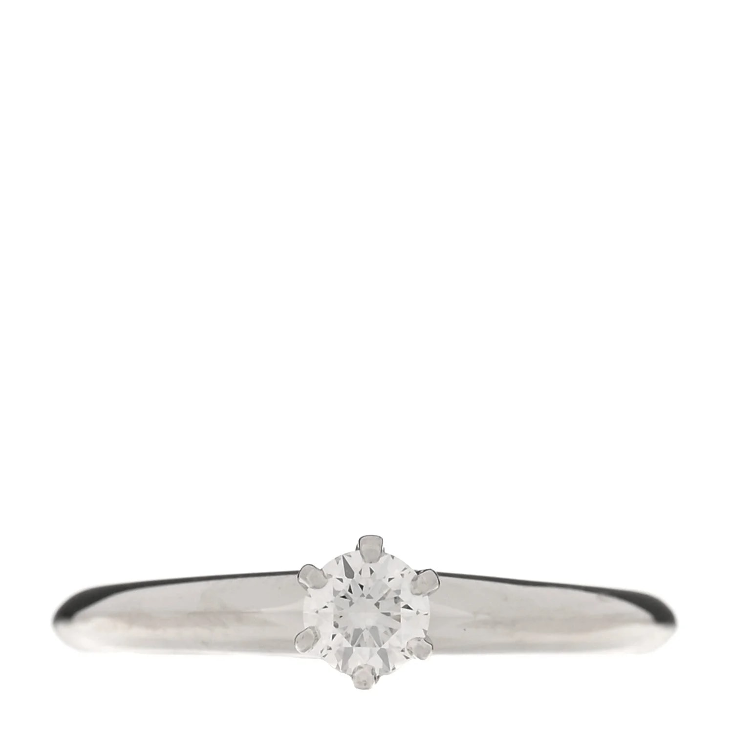 Tiffany & Co. — .19ct Solitaire Engagement 48 4.5 — Jewelry — resale