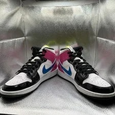 Size 12 Air Jordan 1 SE Mid Cyber Shoes CZ9834-100 4
