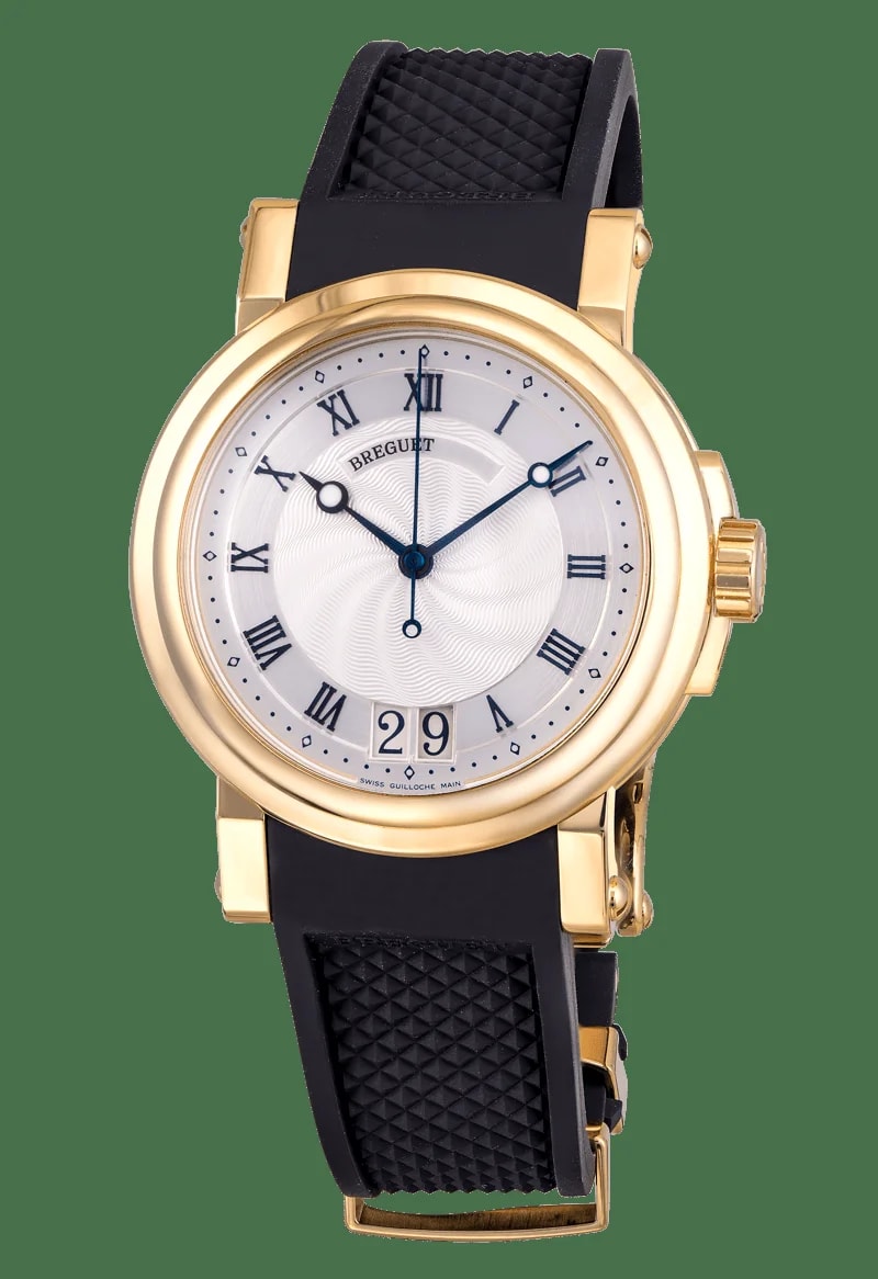 Worldofluxuryus — Breguet Marine Automatic Big Date 18K Yellow Gold — Watch — resale