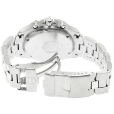 TAG Heuer CN1111 40mm SS Silver Dial Quartz Chronograph Date #C761 2