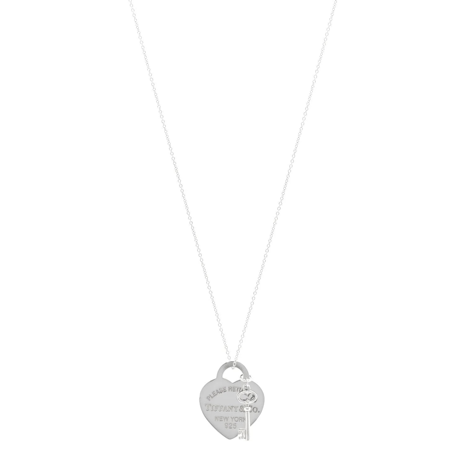 Tiffany & Co. — Return To Tiffany Double Mini Heart Tag — Jewelry — resale
