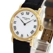 Patek Philippe Calatrava Watches 4809J-001 K18 Yellow Gold/Leather 3