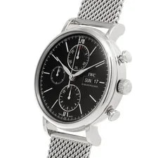IWC Portofino IW391010 42mm Stainless Steel Black #WW3724 2