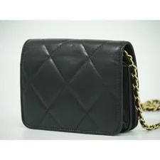 Chanel Coco Mark Matelass Flap Chain Pochette 2