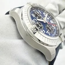 Breitling Avenger Chronograph GMT A24315 45MM Blue Steel Box Booklet 3