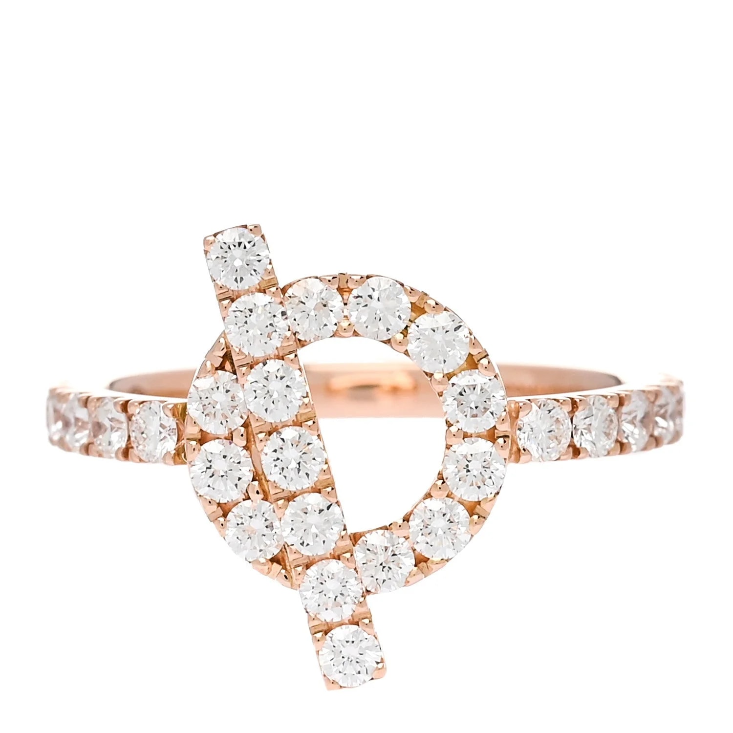 Hermès — 18K Rose Gold Finesse 52 6 — Jewelry — resale