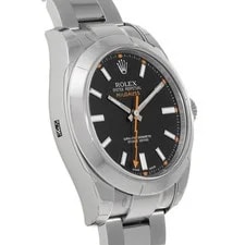 Rolex Milgauss 116400 40mm Stainless Steel Black #WW1248 3
